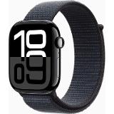 Apple Watch Series 10 Cellular 46mm Black Aluminium Ink Sport Loop