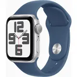 Apple Watch SE 40 Silver/Denim Sport Band M/L