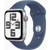 Apple Watch SE CELL 44 Silver/Denim SpBandM/L