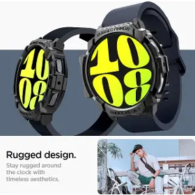 Kryt k chytrým hodinkám - Spigen Rugged Armor case Galaxy Watch7 - 14