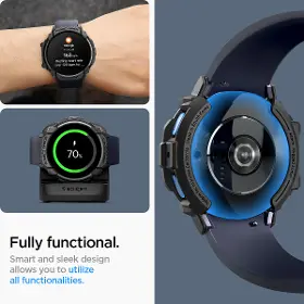 Kryt k chytrým hodinkám - Spigen Rugged Armor case Galaxy Watch7 - 16