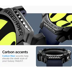 Kryt k chytrým hodinkám - Spigen Rugged Armor case Galaxy Watch7 - 17