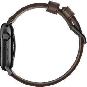 Výměnný pásek pro hodinky - Nomad Leather Strap Brown/Black - 2