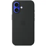 Apple Silicone Case Black, iPhone 16