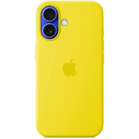 Pouzdro na mobil - Apple Silicone Case Star Fruit, yellow - 1