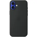 Apple Silicone Case Black, iPhone 16 Plus