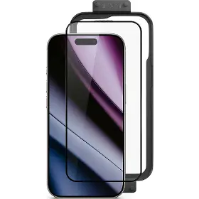Ochranné sklo - Epico Hero 3D Glass+applicator iPhone16 - 1