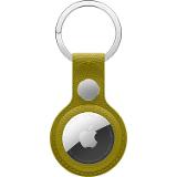 Apple AirTag FineWov Key Ring Chartreuse