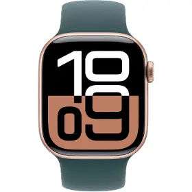 Výměnný pásek pro hodinky - Apple Watch 42mm jezerně zelený sportovní řemínek - M/L - 2