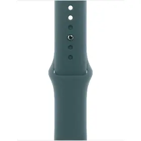 Výměnný pásek pro hodinky - Apple Watch 42mm jezerně zelený sportovní řemínek - M/L - 1