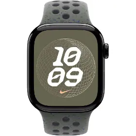 Výměnný pásek pro hodinky - Apple Watch 42mm Cargo Khaki Nike Sport Band - M/L - 3