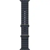 Apple Watch 49mm Navy Ocean Band - Natural Titanium Finish