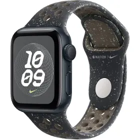 Řemínek na hodinky - Apple Watch 40 mm Midnight Sky Nike Sport Band M/L - 2