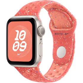 Řemínek na hodinky - Apple Watch 40 mm Magic Ember Nike Sport Band S/M - 2