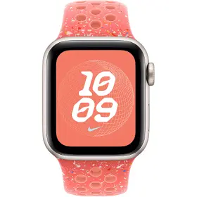 Řemínek na hodinky - Apple Watch 40 mm Magic Ember Nike Sport Band S/M - 3