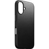 Nomad Modern leather case iPhone 16 Black