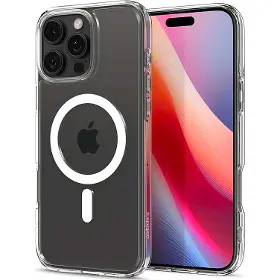 Kryt na mobil - Spigen Ultra Hybrid Magcase iPhone 16 Pro White - 1