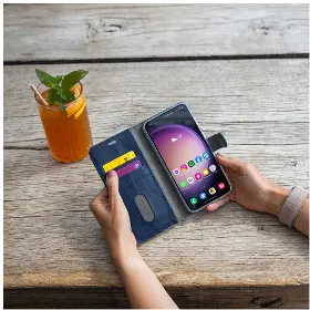 Pouzdro na mobil - Fixed Galaxy A55 5G Modrá - 8