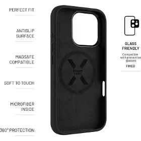 Kryt na mobil - Fixed MagFlow iPhone 16 Pro černý - 4