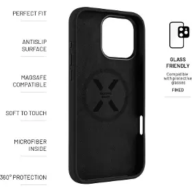 Kryt na mobil - Fixed MagFlow iPhone 16 Pro Max černý - 4