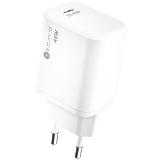 Mobilnet Sturdo GaN sietová nabíjačka USB-C 45W PD biela