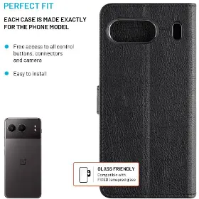 Pouzdro na mobil - Fixed Opus pro OnePlus Nord 4 Black - 3