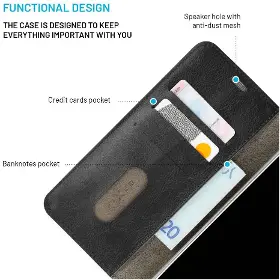 Pouzdro na mobil - Fixed Opus pro Samsung Galaxy A06 Black - 2
