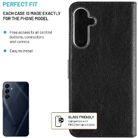 Pouzdro na mobil - Fixed Opus pro Samsung Galaxy A16 4G/5GBlack - 3