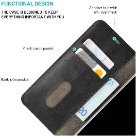 Pouzdro na mobil - Fixed Opus pro Samsung Galaxy A16 4G/5GBlack - 4