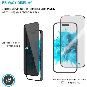 Ochranné sklo - Fixed Privacy Apple iPhone 16 Pro Max - 4