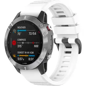 Výměnný pásek pro hodinky - Fixed FIXSST-QF22MM 22 mm White - 1