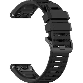 Výměnný pásek pro hodinky - Fixed FIXSST-QF26MM 26 mm Black - 2