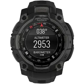 Smart hodinky - Garmin Instinct E – 45 mm Black charcoal - 5