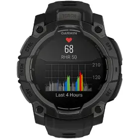 Smart hodinky - Garmin Instinct E – 45 mm Black charcoal - 7