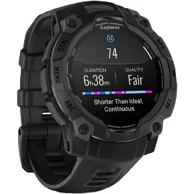 Smart hodinky - Garmin Instinct E – 45 mm Black charcoal - 9