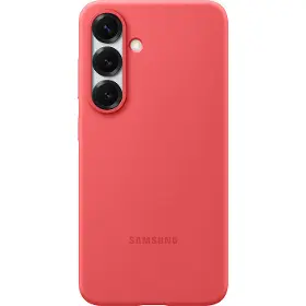 Kryt na mobil - Samsung Silicone Case Galaxy S25 Red - 1