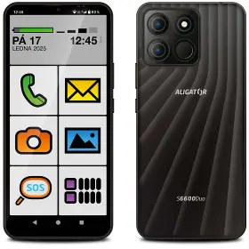 Mobilní telefon - Aligator S6600 SENIOR 4/64GB Černý - 1