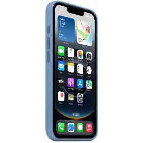 Kryt na mobil - Apple iPhone 16e Silicone Case Winter Blue - 3