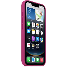 Kryt na mobil - Apple iPhone 16e Silicone Case Fuchsia  - 3