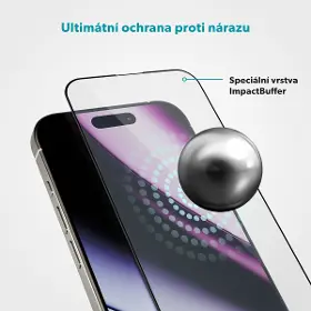 Ochranné sklo - Epico ImpactBuffer Glass 3D 13/13 Pro/14/16e/17e - 5