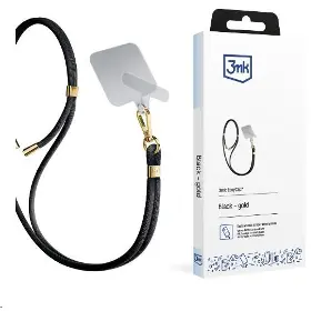 Šňůrka na telefon - 3MK EasyClip Black (gold) - 1