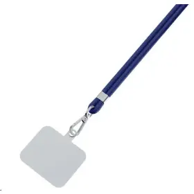 Šňůrka na telefon - 3MK EasyClip Dark Blue (silver) - 5