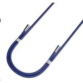 Šňůrka na telefon - 3MK EasyClip Dark Blue (silver) - 7