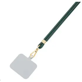 Šnúrka na telefón - 3MK EasyClip Dark Green (gold) - 5