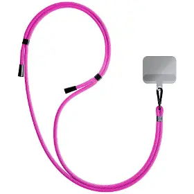 Šňůrka na telefon - 3MK EasyClip Pink (black) - 3