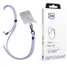 Šňůrka na telefon - 3MK EasyClip Purple (black) - 1