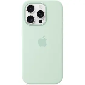 Obal na mobil - Apple iPhone 16 Pro Silicone Case MagSafe Aquamarine - 1