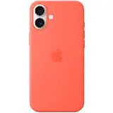 Apple iPhone 16 Plus Silicone Case MagSafe Tangerine