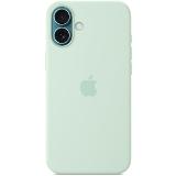 Apple iPhone 16 Plus Silicone Case MagSafe Aquamarine