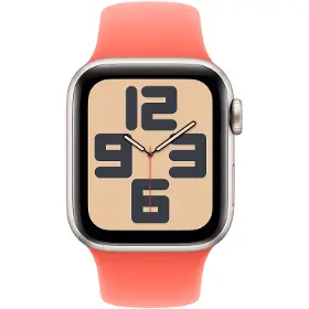 Výměnný pásek pro hodinky - Apple Watch 40mm Sport Band Tangerine - M/L - 3